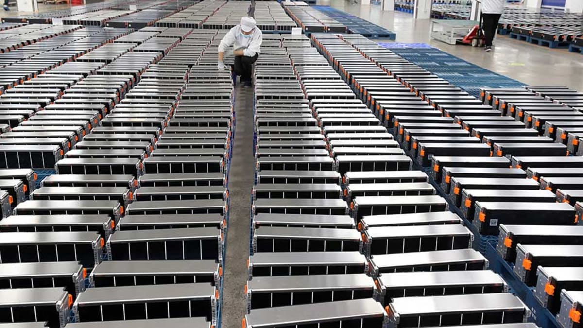 Litijumske baterije fabrika u Aziji